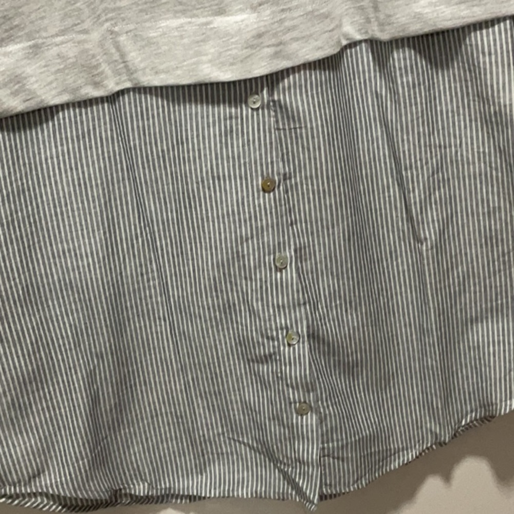 Doe & Rae Striped Button-Up tunic - Picture 3 of 6